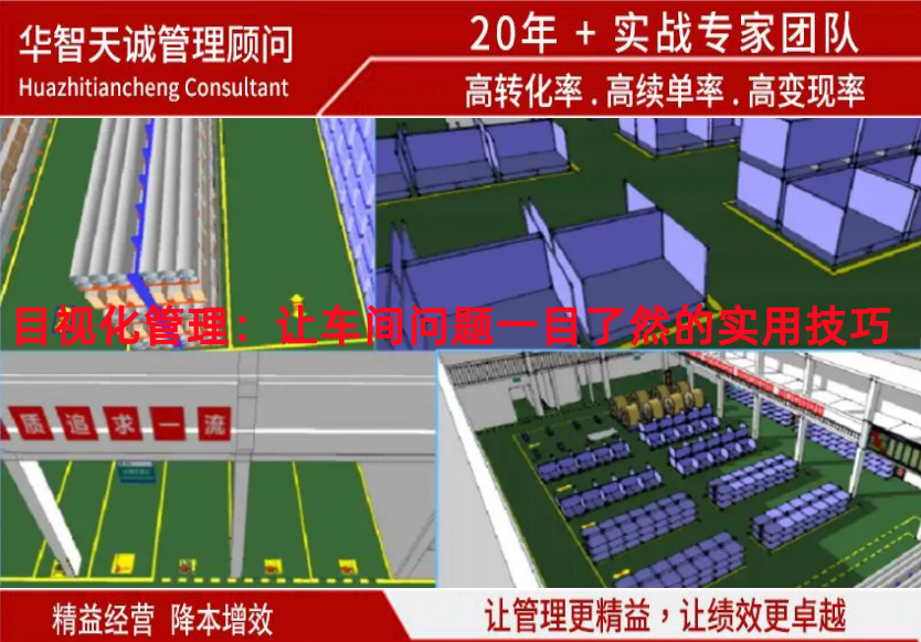 目視化管理：讓車間問題一目了然的實用技巧