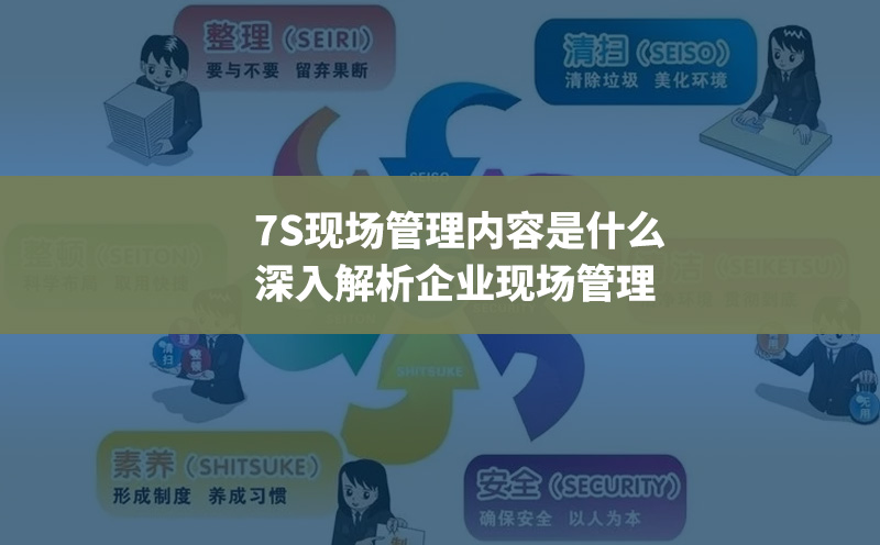 7S管理內容是什么：深入解析企業(yè)現場管理之道